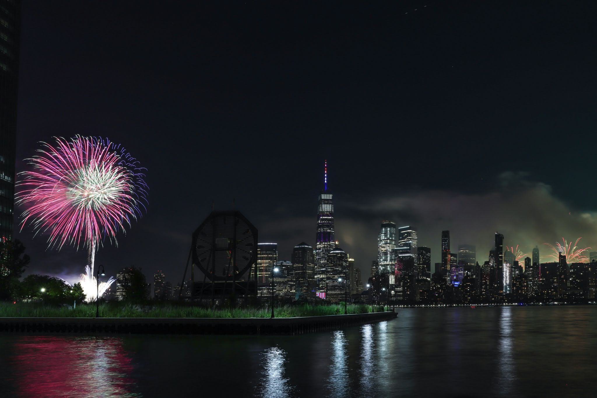 An American Independence Day travel scene for July 4th, 2026.